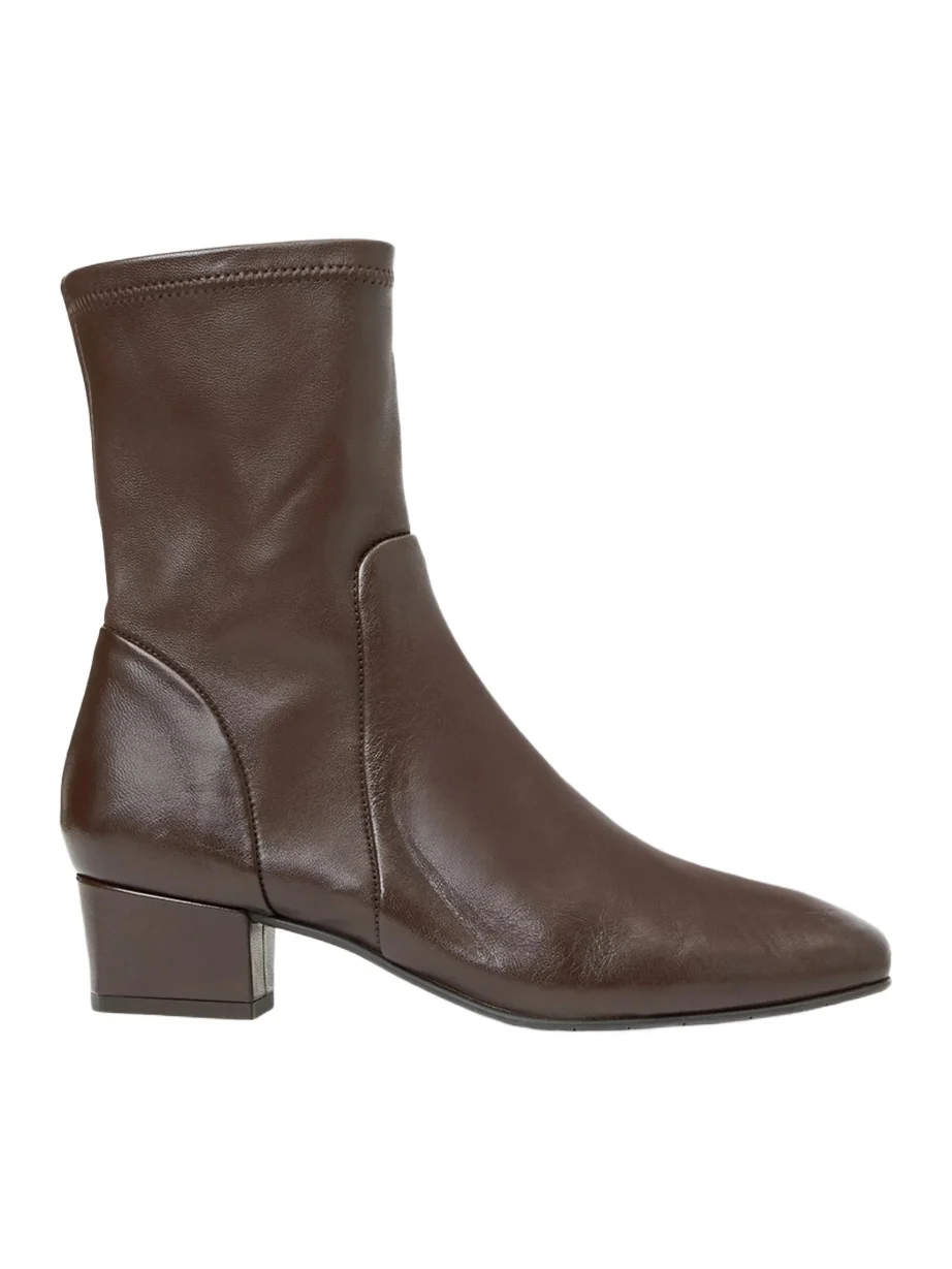 Women's Stassi 40MM Leather Ankle Booties