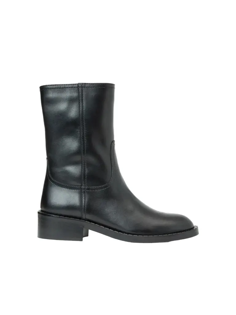 Women's Georgetta 40MM Leather Ankle Boots Women's Georgetta 40MM Leather Ankle Boots