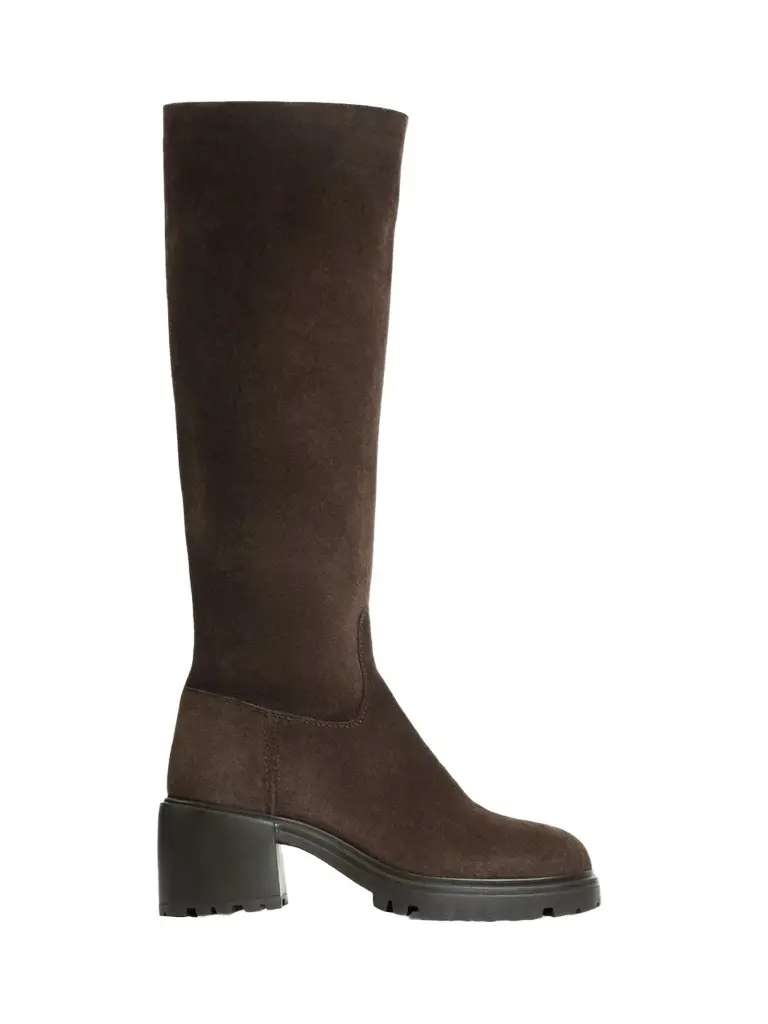Women's Delilah 65MM Suede Knee-High Boots