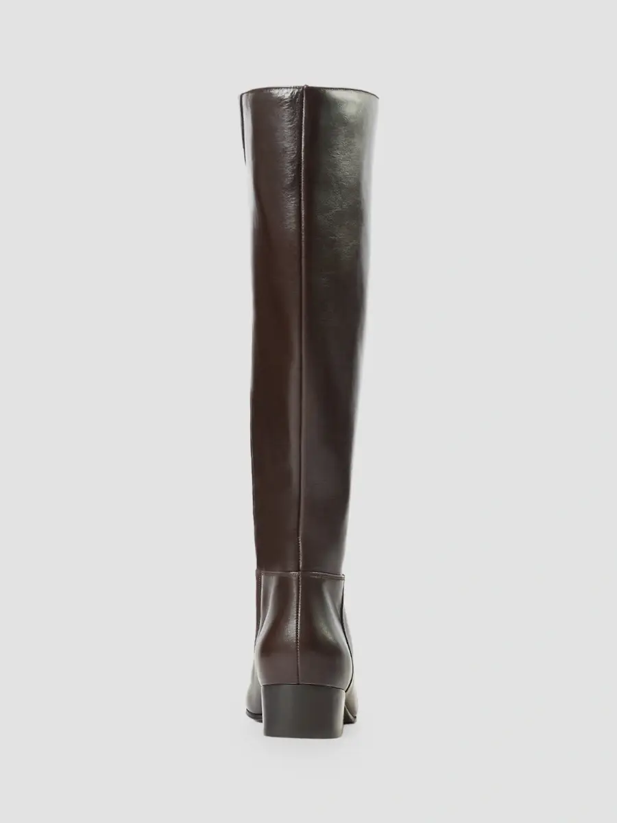 Aquatalia Women's Fuoco 40MM Leather Knee-High Boots | Thumbnail 3 Aquatalia Women's Fuoco 40MM Leather Knee-High Boots | Thumbnail 3