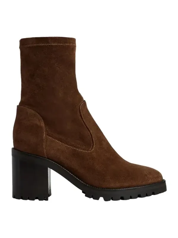 Aquatalia Women's Joplin 75MM Suede Ankle Boots