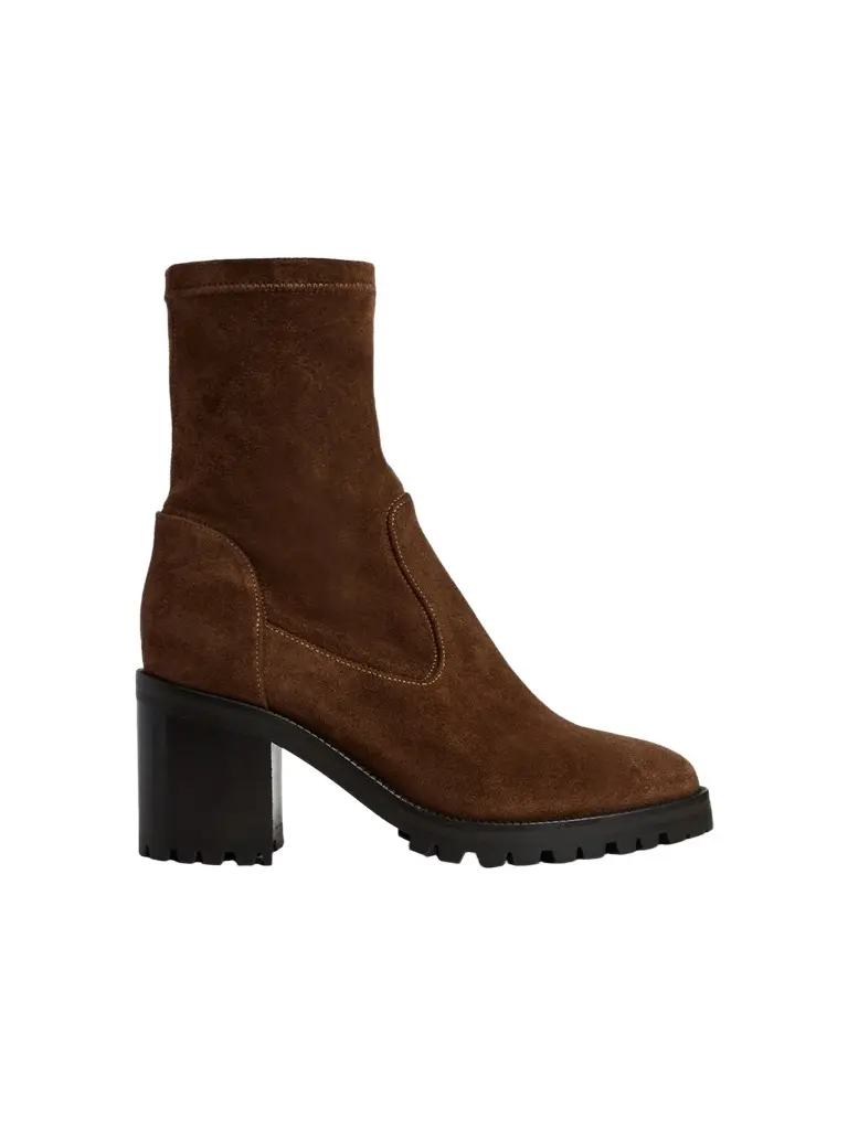 Aquatalia Women's Joplin 75MM Suede Ankle Boots