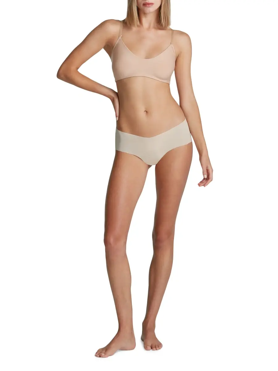 Commando Women's Invisible Rib-Knit Girl Shorts | Thumbnail 2 Commando Women's Invisible Rib-Knit Girl Shorts | Thumbnail 2