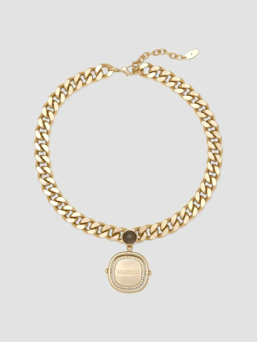 Ramy Brook Women's Siena Goldtone, Glass Crystal & Resin Cabochon Pendant Necklace | Thumbnail 6 Ramy Brook Women's Siena Goldtone, Glass Crystal & Resin Cabochon Pendant Necklace | Thumbnail 6