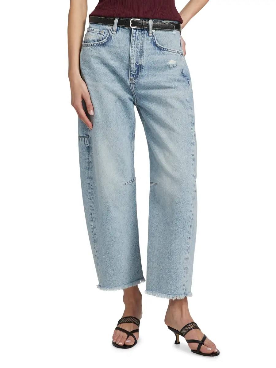 rag & bone Women's Charlie High-Rise Barrel Jeans | Thumbnail 3 rag & bone Women's Charlie High-Rise Barrel Jeans | Thumbnail 3