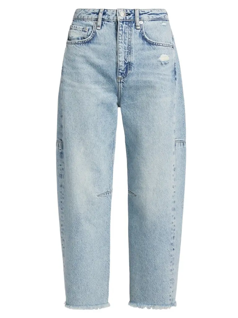 rag & bone Women's Charlie High-Rise Barrel Jeans