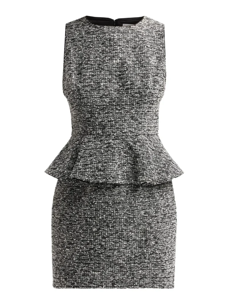 Milly Women's Piper Tweed Mini Dress