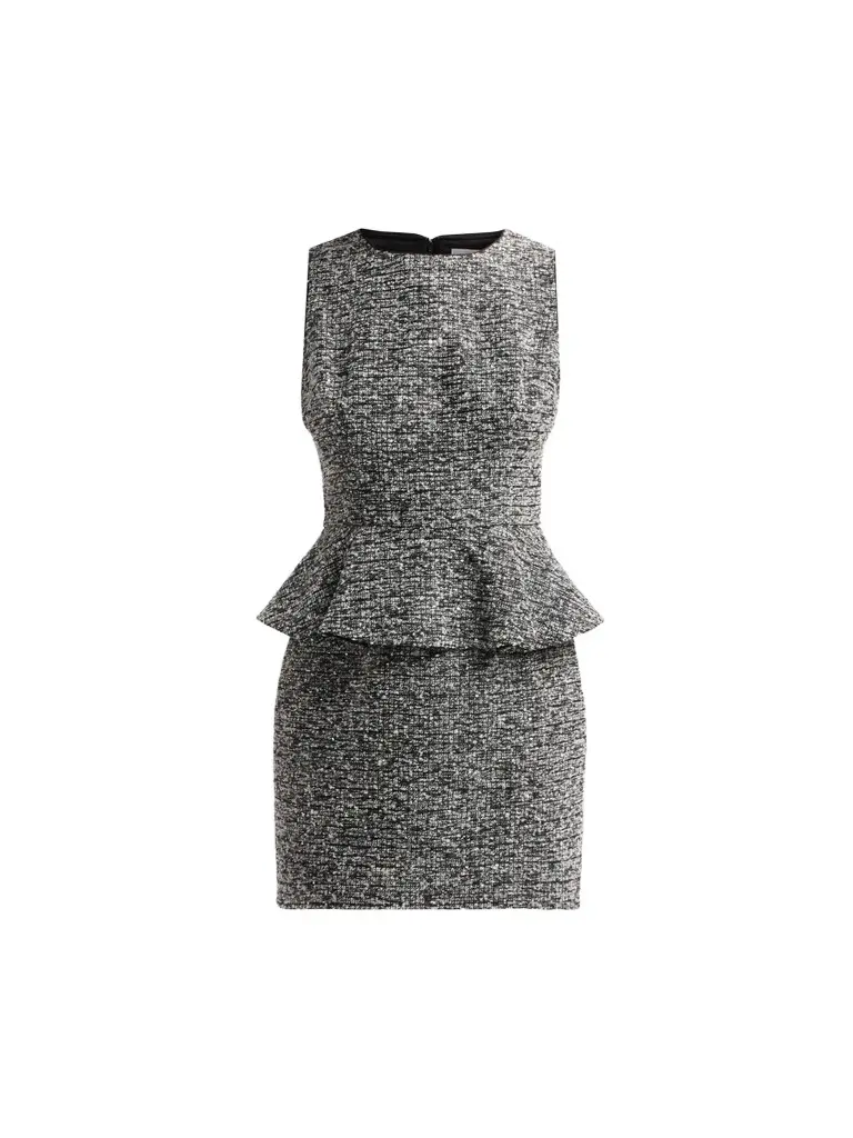 Milly Women's Piper Tweed Mini Dress
