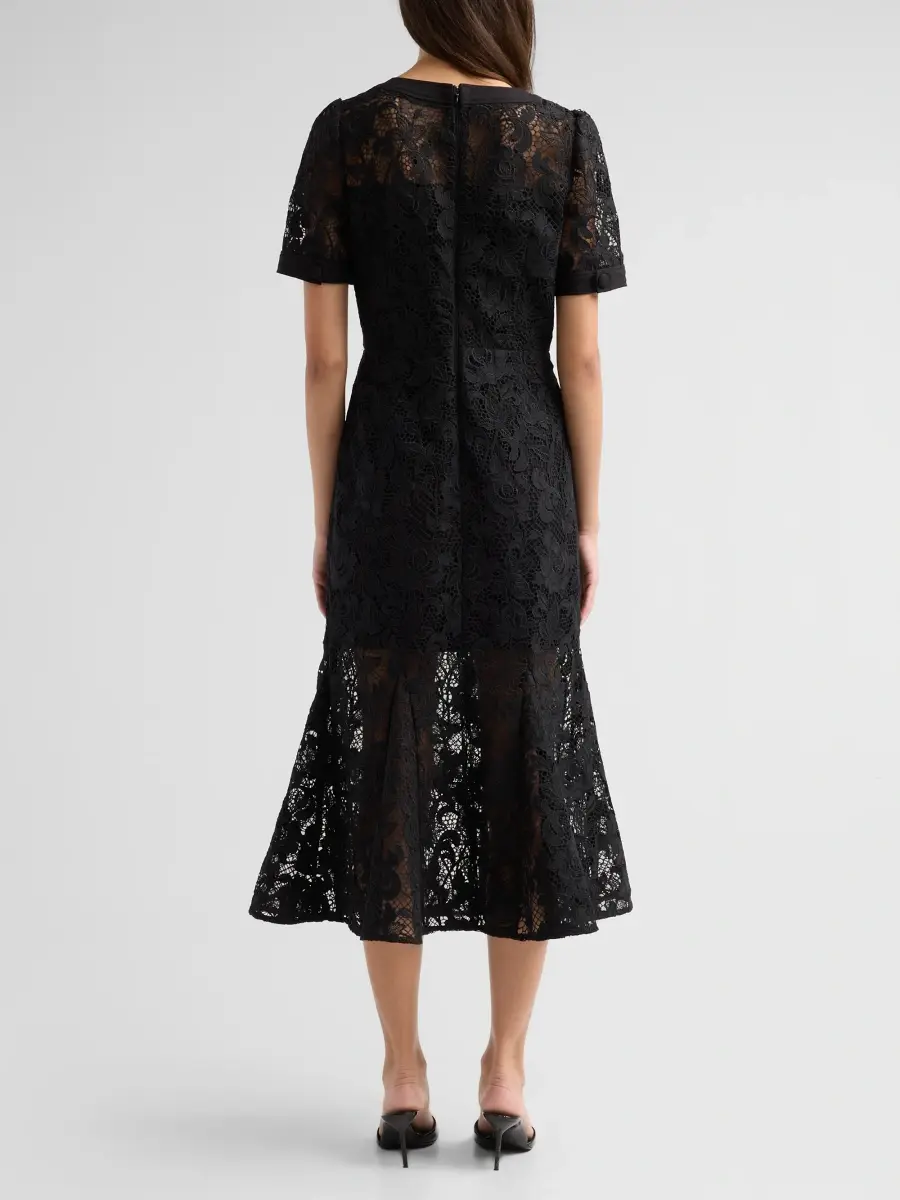 Milly Women's Ailany Lace Midi Dress | Thumbnail 3 Milly Women's Ailany Lace Midi Dress | Thumbnail 3