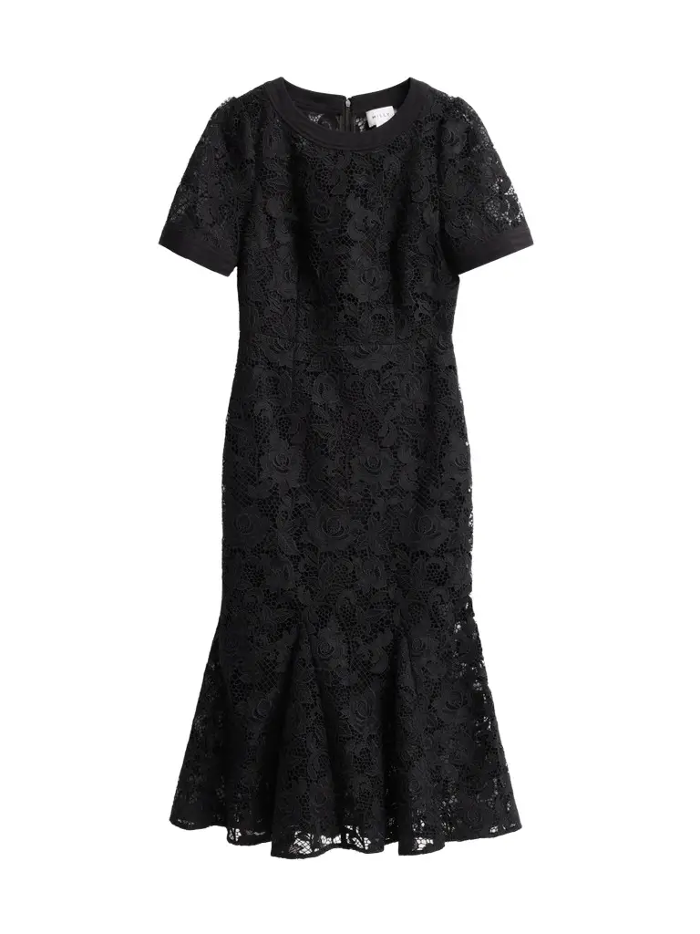 Milly Women's Ailany Lace Midi Dress