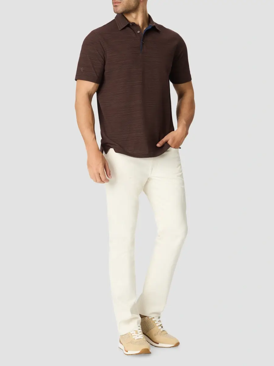 Robert Graham Men's Bogner Knit Polo Shirt | Thumbnail 2 Robert Graham Men's Bogner Knit Polo Shirt | Thumbnail 2