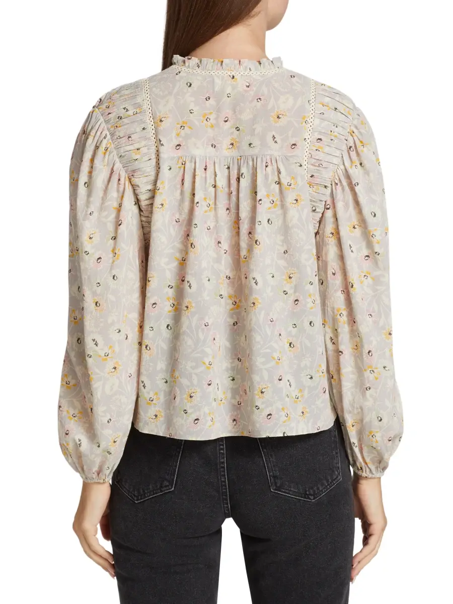 the westside Women's Delaney Lace-Detail Top | Thumbnail 5