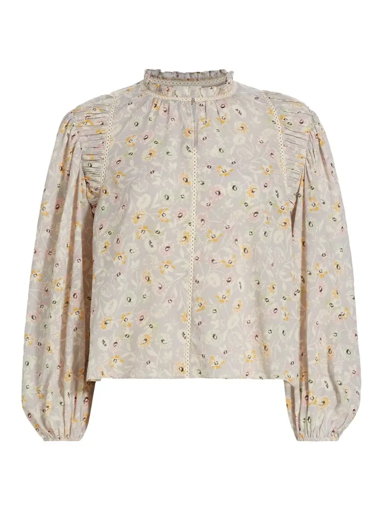 the westside Women's Delaney Lace-Detail Top