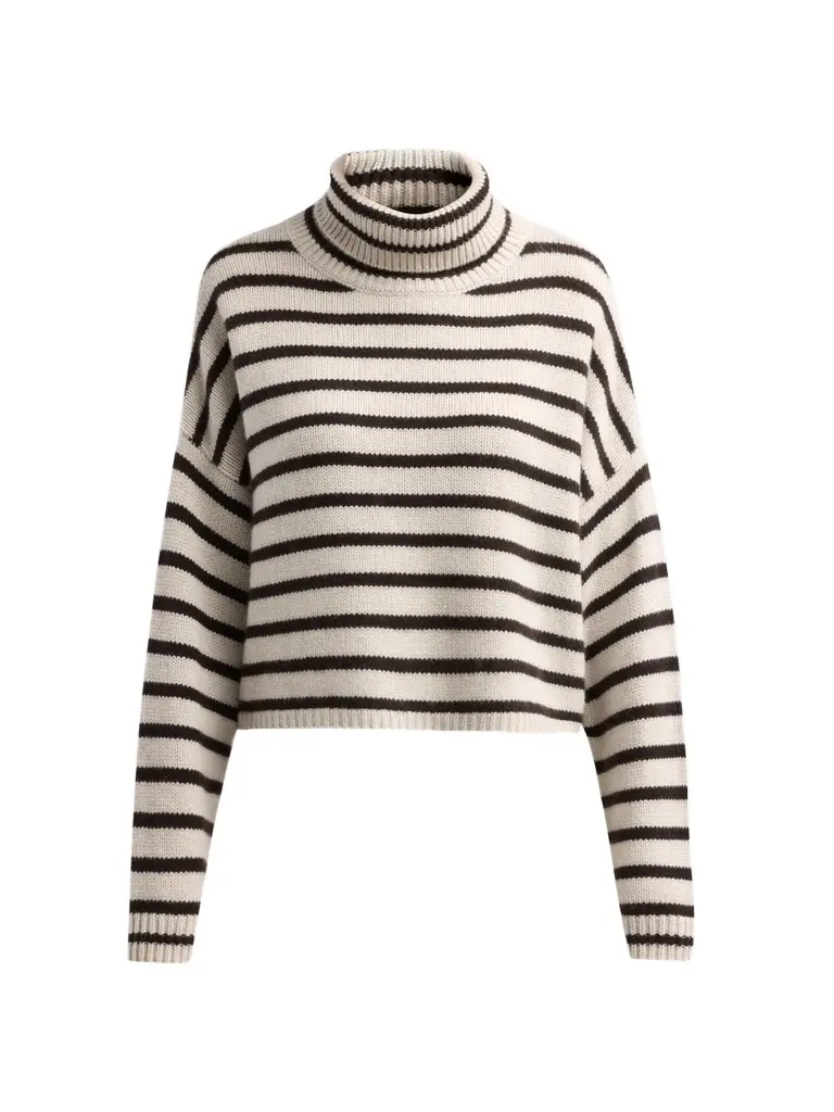 Lisa Yang Women's Zerlina Striped Cashmere Sweater