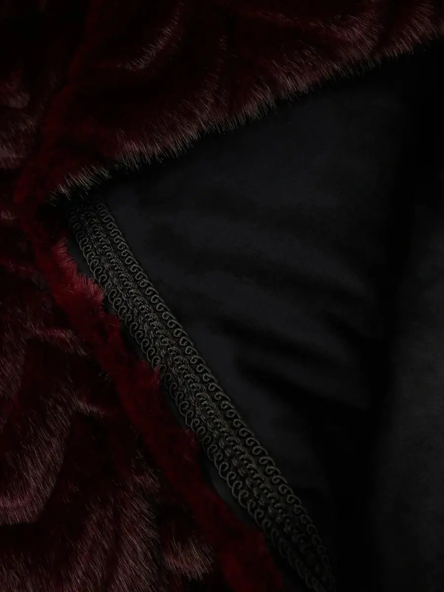 Gorski Chevron Faux-Fur Throw Blanket | Thumbnail 2 Gorski Chevron Faux-Fur Throw Blanket | Thumbnail 2