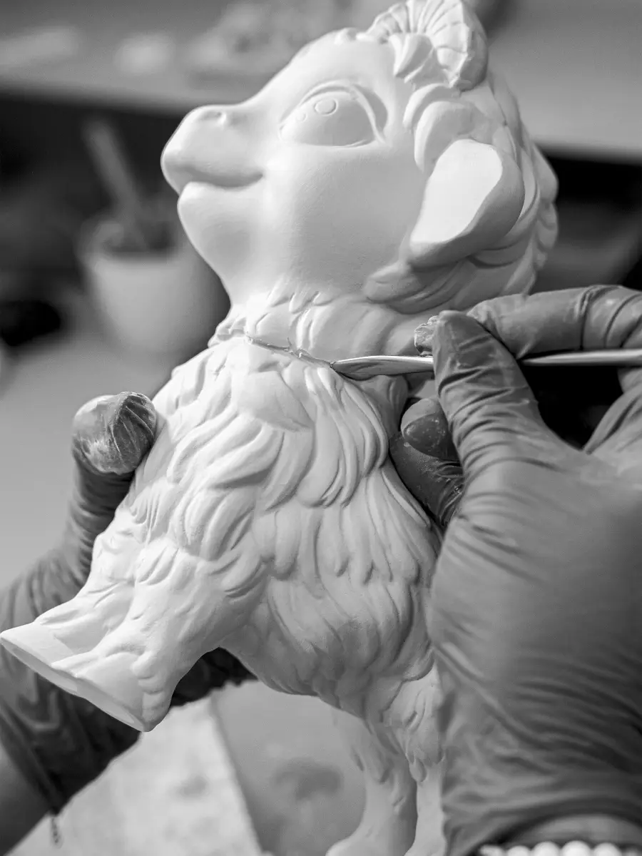 Lladro Baby Goat Porcelain Sculpture | Thumbnail 2 Lladro Baby Goat Porcelain Sculpture | Thumbnail 2