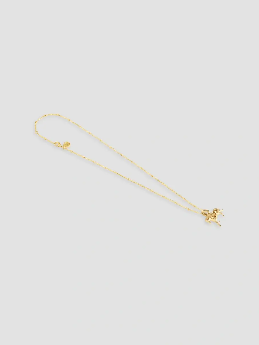 Anabel Aram Women's Cheval 18K-Gold-Plated Horse Charm | Thumbnail 3