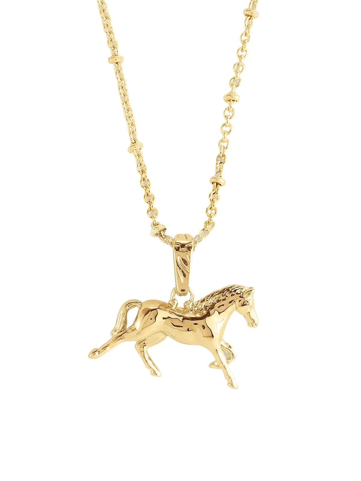 Women's Cheval 18K-Gold-Plated Horse Charm Women's Cheval 18K-Gold-Plated Horse Charm