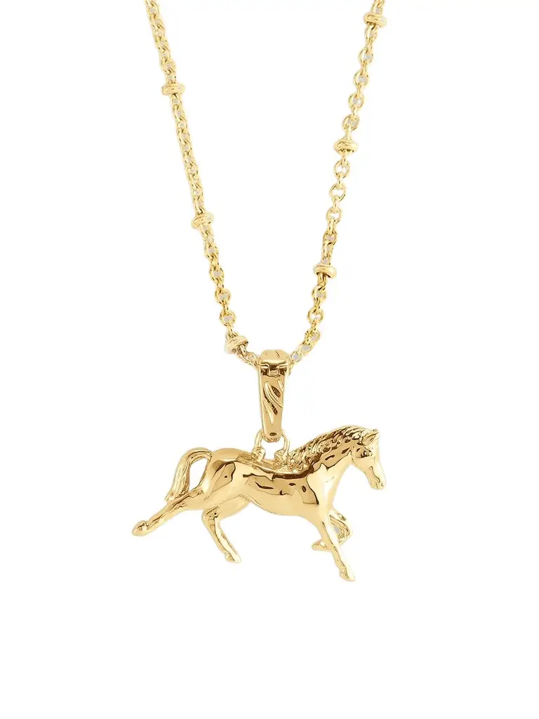 Women's Cheval 18K-Gold-Plated Horse Charm Women's Cheval 18K-Gold-Plated Horse Charm
