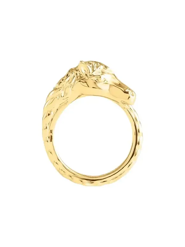 Women's 18K-Gold-Plated Horse Ring Women's 18K-Gold-Plated Horse Ring