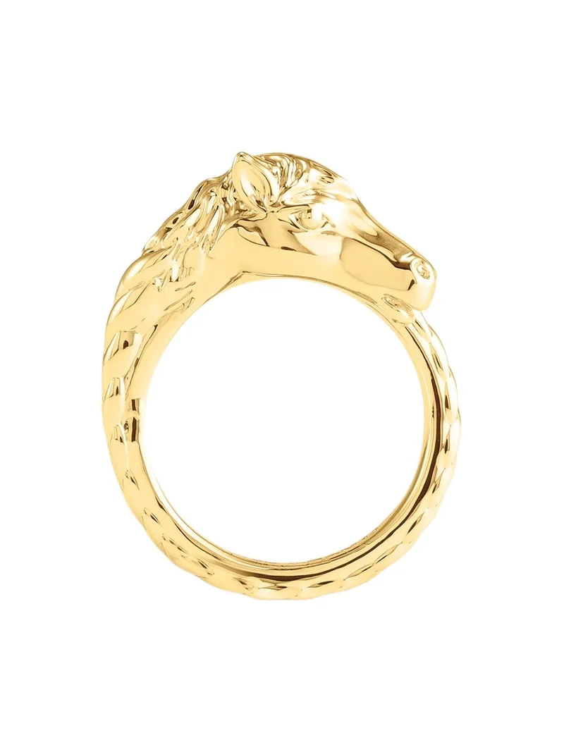 Women's 18K-Gold-Plated Horse Ring Women's 18K-Gold-Plated Horse Ring