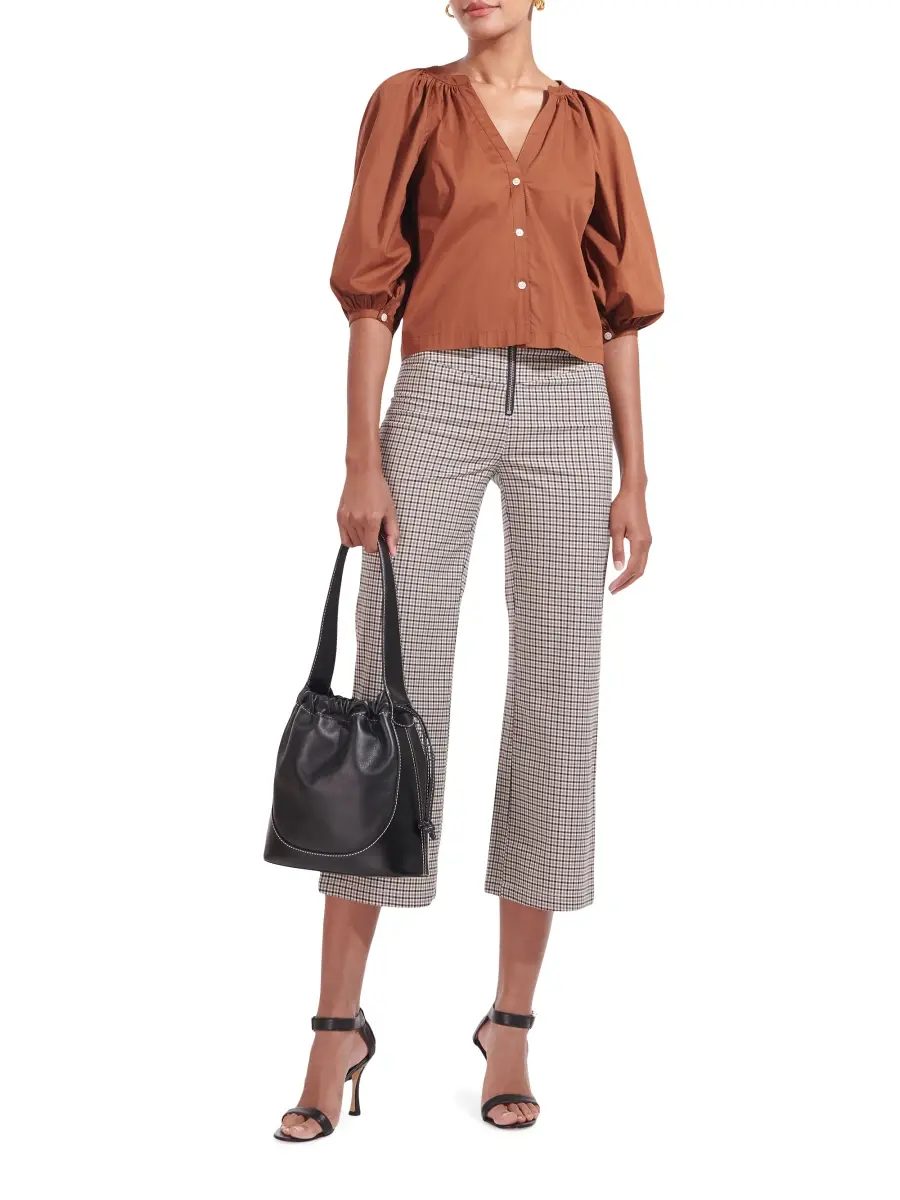 Staud Women's Dill Poplin Top | Thumbnail 2 Staud Women's Dill Poplin Top | Thumbnail 2