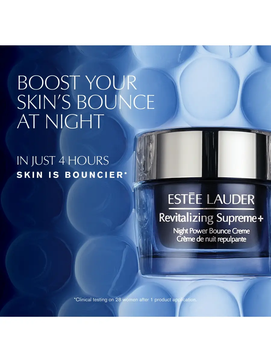 Estée Lauder Women's Revitalizing Supreme+ Night Power Bounce Cream Moisturizer With Peptides | Thumbnail 8