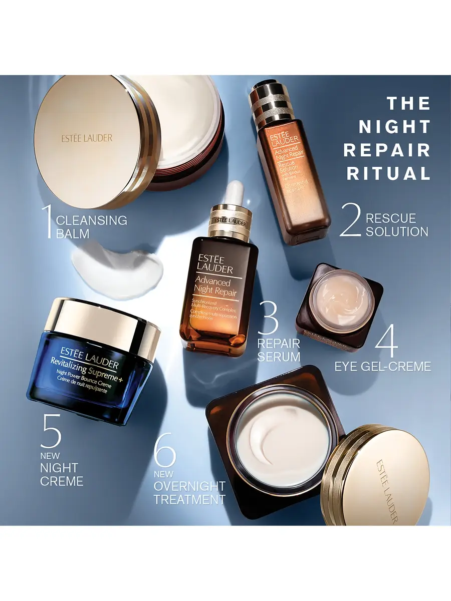 Estée Lauder Women's Revitalizing Supreme+ Night Power Bounce Cream Moisturizer With Peptides | Thumbnail 10
