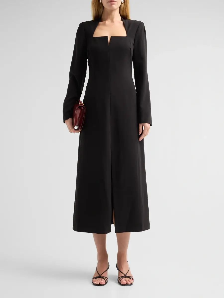 BLACK HALO Women's Nymeria Midi Dress | Thumbnail 2 BLACK HALO Women's Nymeria Midi Dress | Thumbnail 2