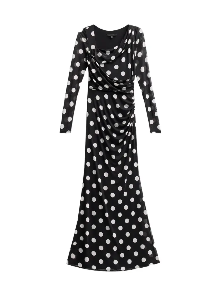 Women's Lazul Polka Dot Maxi Dress Women's Lazul Polka Dot Maxi Dress