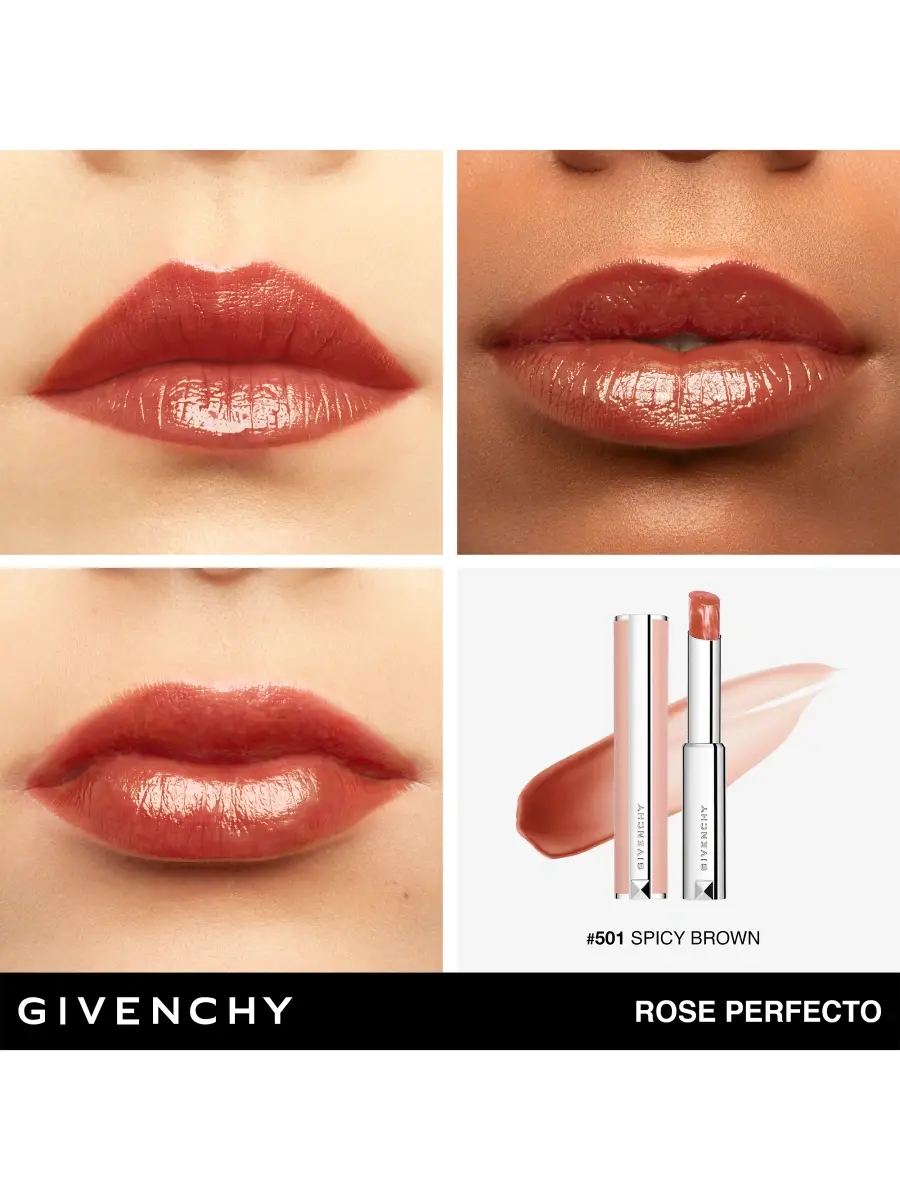 Givenchy Women's Rose Perfecto Plumping Lip Balm 24H Hydration | Thumbnail 3 Givenchy Women's Rose Perfecto Plumping Lip Balm 24H Hydration | Thumbnail 3