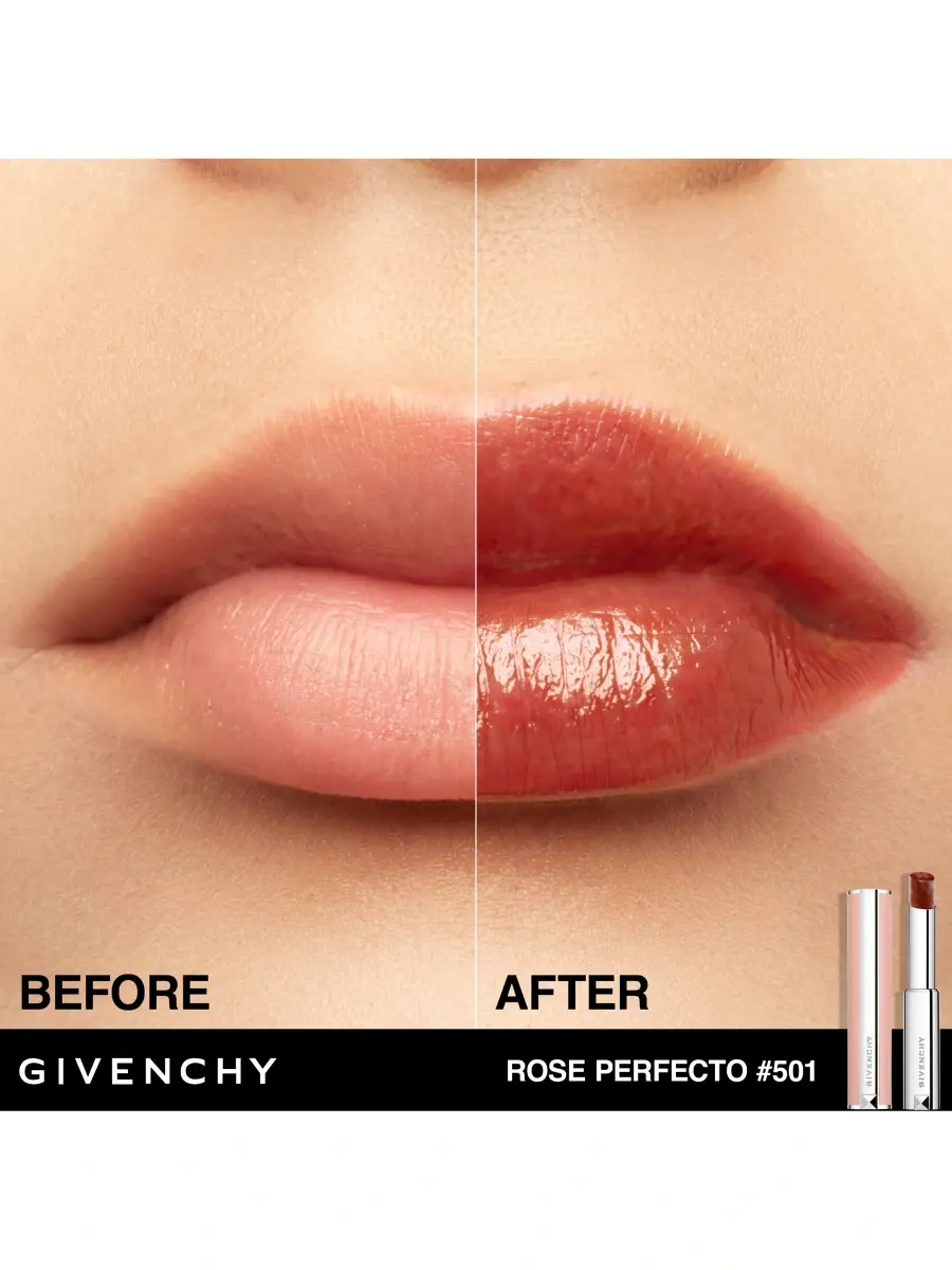 Givenchy Women's Rose Perfecto Plumping Lip Balm 24H Hydration | Thumbnail 4 Givenchy Women's Rose Perfecto Plumping Lip Balm 24H Hydration | Thumbnail 4