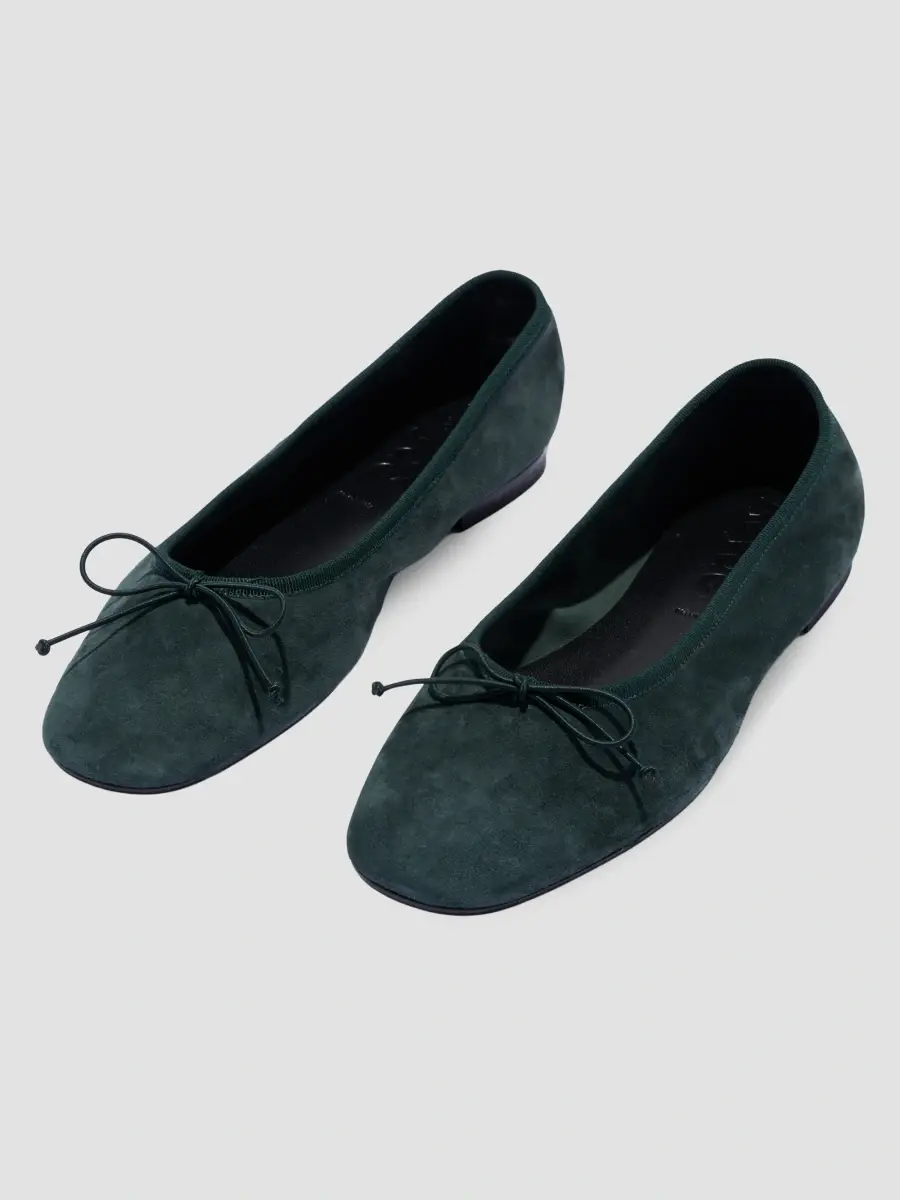 aeyde Women's Tiby Suede Ballet Flats | Thumbnail 2 aeyde Women's Tiby Suede Ballet Flats | Thumbnail 2