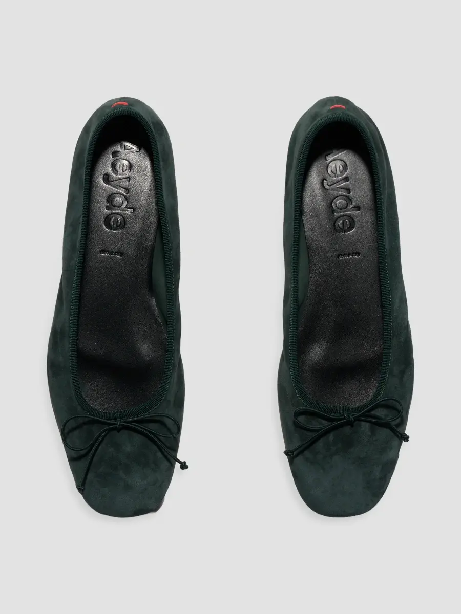 aeyde Women's Tiby Suede Ballet Flats | Thumbnail 3 aeyde Women's Tiby Suede Ballet Flats | Thumbnail 3