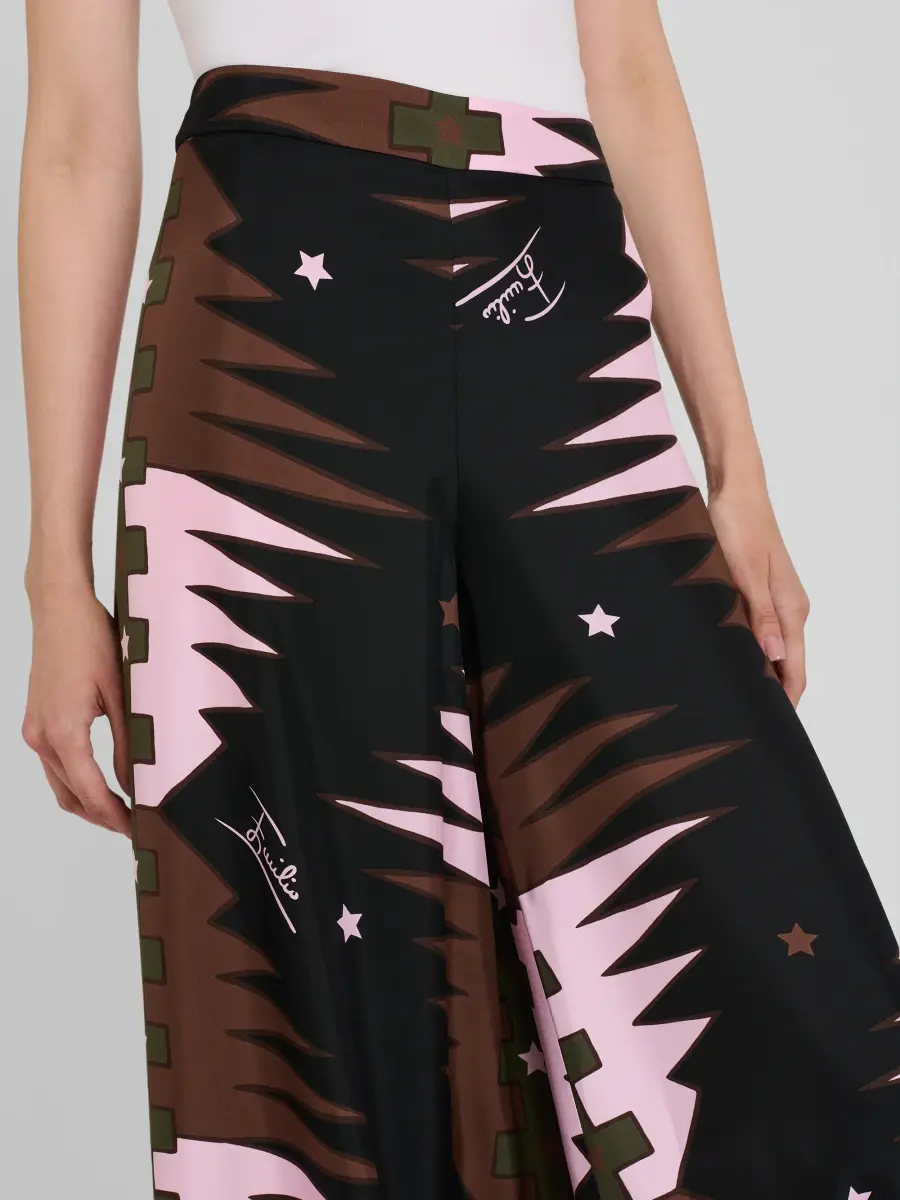 PUCCI Women's Printed Silk Twill Pants | Thumbnail 5 PUCCI Women's Printed Silk Twill Pants | Thumbnail 5