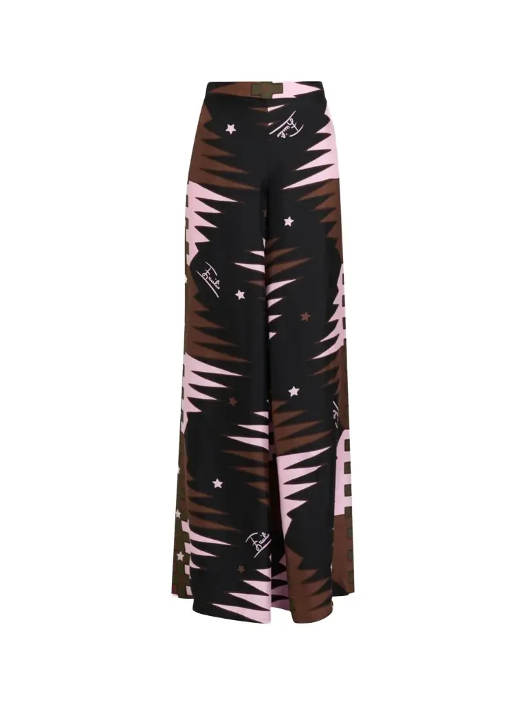 PUCCI Women's Printed Silk Twill Pants