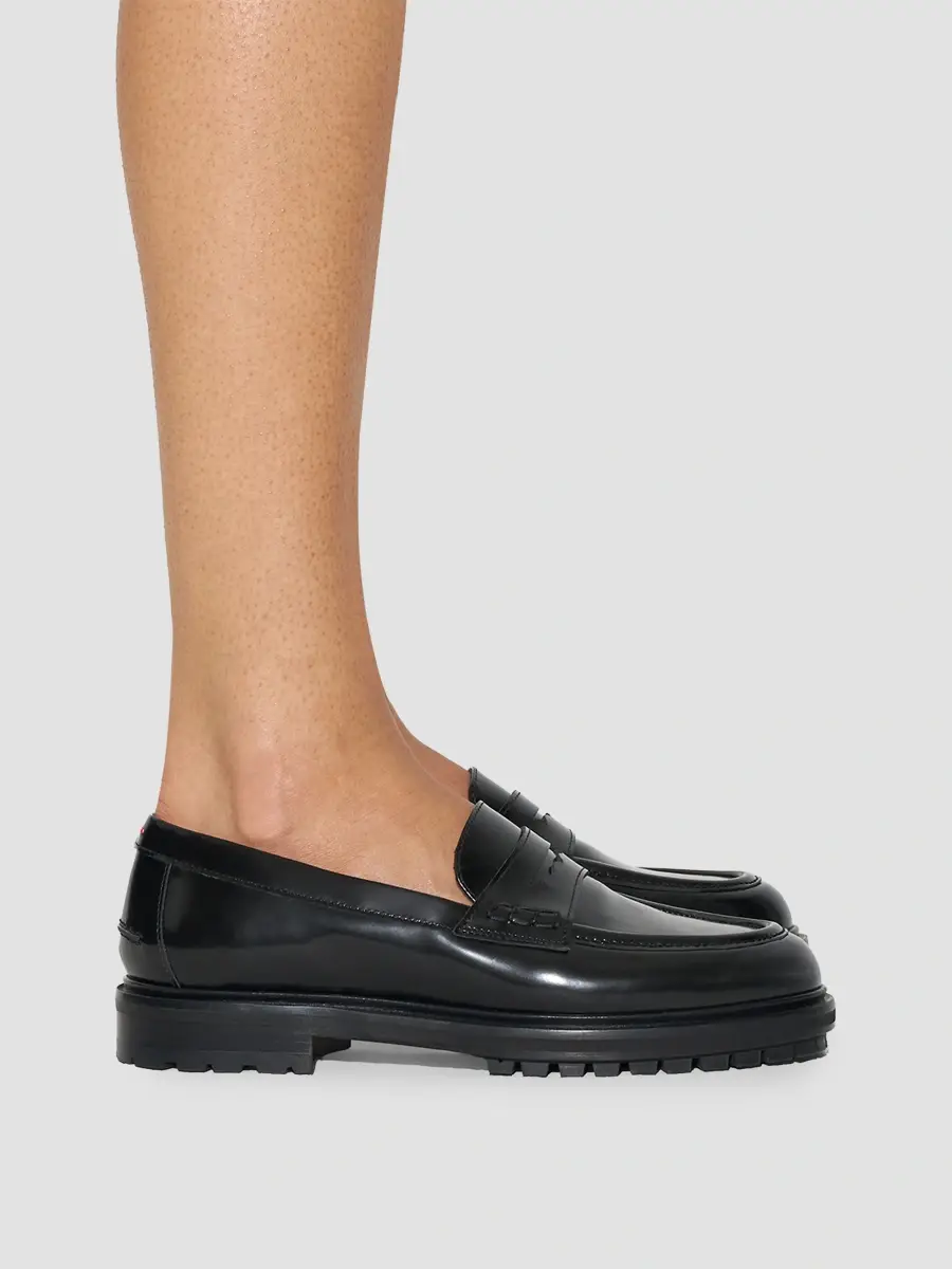 aeyde Women's Leon Polido Leather Loafers | Thumbnail 2 aeyde Women's Leon Polido Leather Loafers | Thumbnail 2