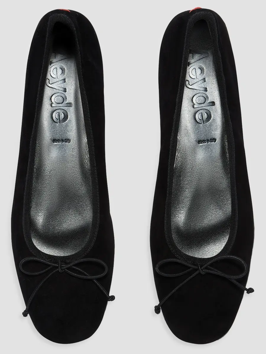 aeyde Women's Tiby Suede Ballet Flats | Thumbnail 3 aeyde Women's Tiby Suede Ballet Flats | Thumbnail 3