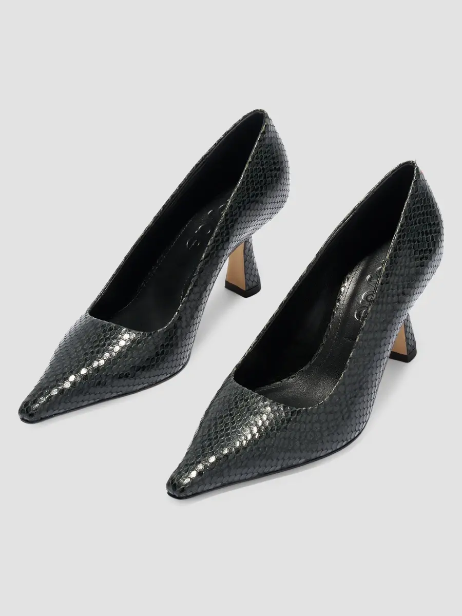 aeyde Women's Zandra 75MM Snake-Embossed Leather Pumps | Thumbnail 2 aeyde Women's Zandra 75MM Snake-Embossed Leather Pumps | Thumbnail 2