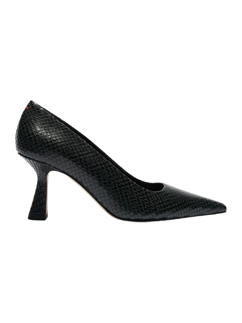 aeyde Women's Zandra 75MM Snake-Embossed Leather Pumps