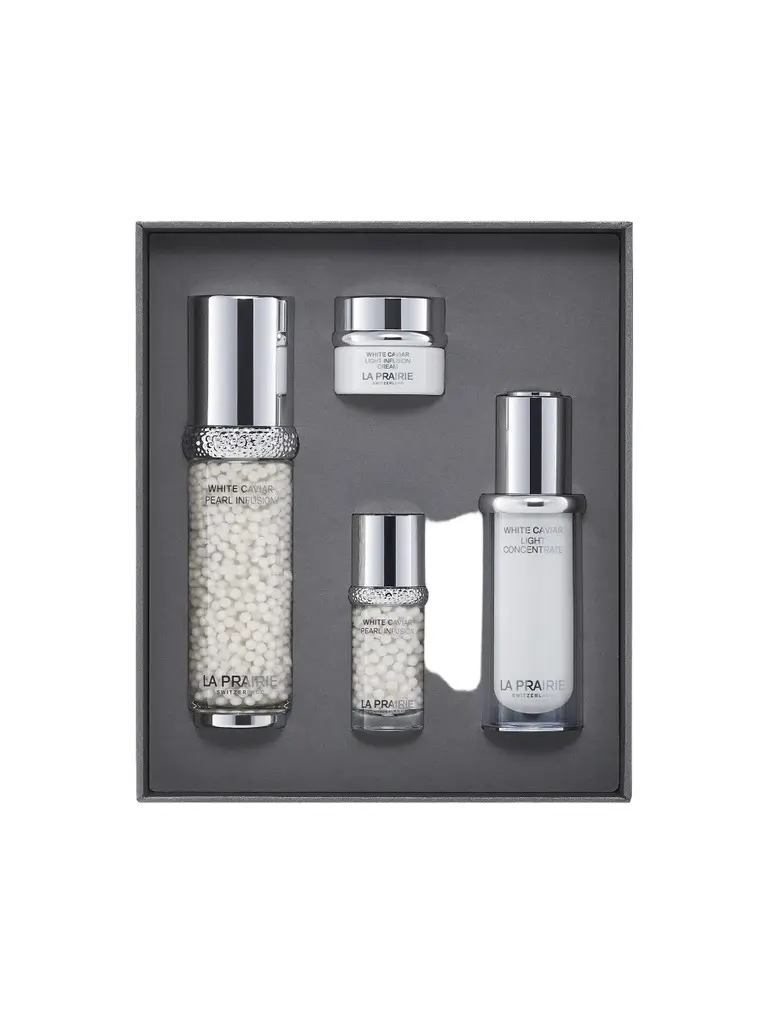 La Prairie 4-Piece White Caviar Brightening Indulgence Set