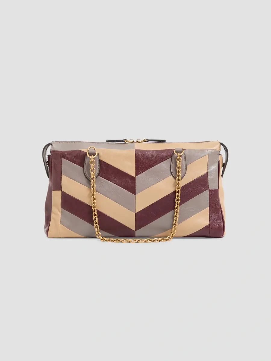 Valentino Women's Panthea Medium Shoulder Bag in Nappa - Multicolor | Thumbnail 4 Valentino Women's Panthea Medium Shoulder Bag in Nappa - Multicolor | Thumbnail 4