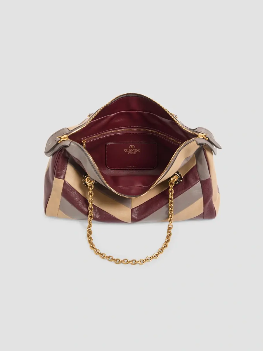 Valentino Women's Panthea Medium Shoulder Bag in Nappa - Multicolor | Thumbnail 7 Valentino Women's Panthea Medium Shoulder Bag in Nappa - Multicolor | Thumbnail 7