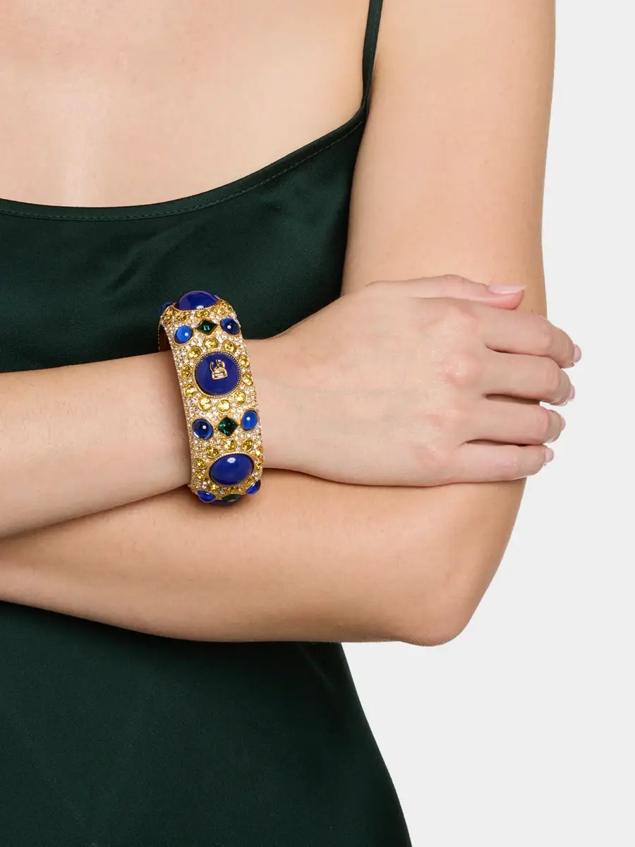 Dolce & Gabbana Women's Carretto Goldtone & Glass Crystal Bangle | Thumbnail 2 Dolce & Gabbana Women's Carretto Goldtone & Glass Crystal Bangle | Thumbnail 2