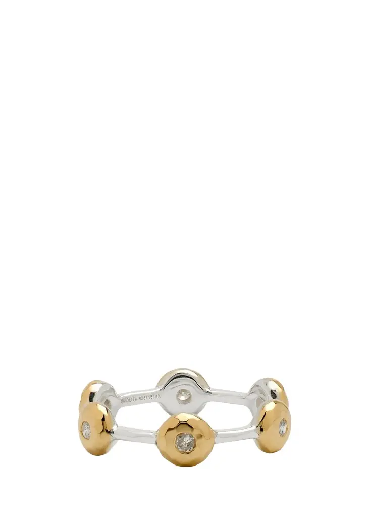 Ippolita Chimera Stardust Paparazzi Bezel Station Stack Ring