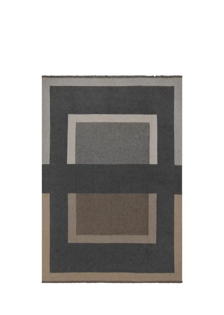 Begg x Co Kintail Rothe Reversible Cashmere Throw, 55" x 71"