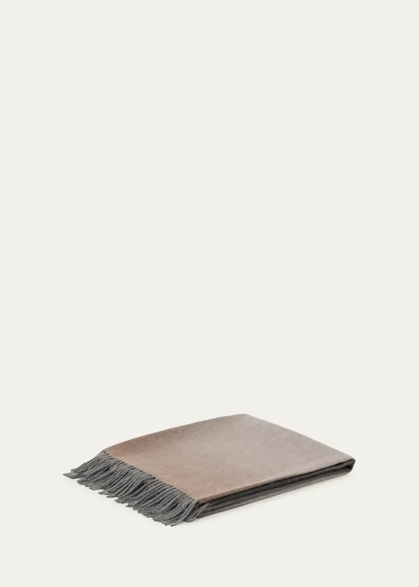Begg x Co Nuance Ombre Cashmere Throw, 58" x 72" | Thumbnail 2 Begg x Co Nuance Ombre Cashmere Throw, 58" x 72" | Thumbnail 2