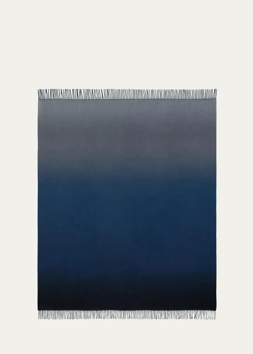 Begg x Co Nuance Ombre Cashmere Throw, 58" x 72" | Thumbnail 3 Begg x Co Nuance Ombre Cashmere Throw, 58" x 72" | Thumbnail 3