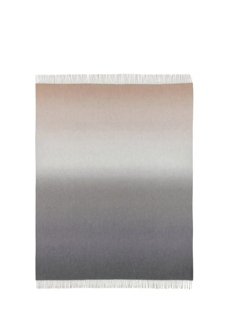 Begg x Co Nuance Ombre Cashmere Throw, 58" x 72"
