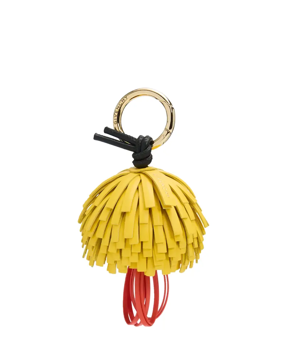 Givenchy Petal Draped Leather Bag Charm | Thumbnail 2 Givenchy Petal Draped Leather Bag Charm | Thumbnail 2